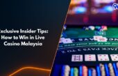 Live casino Malaysia blackjack table with poker chips and cards under neon lights on 96M platform