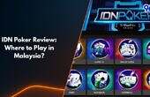 IDN Poker Malaysia review image showing poker game icons like Super10, Omaha, and Blackjack with 96M logo — highlighting where to play IDN Poker in Malaysia