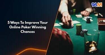 Players stacking poker chips at an online poker table, illustrating 5 ways to improve your online poker winning chances